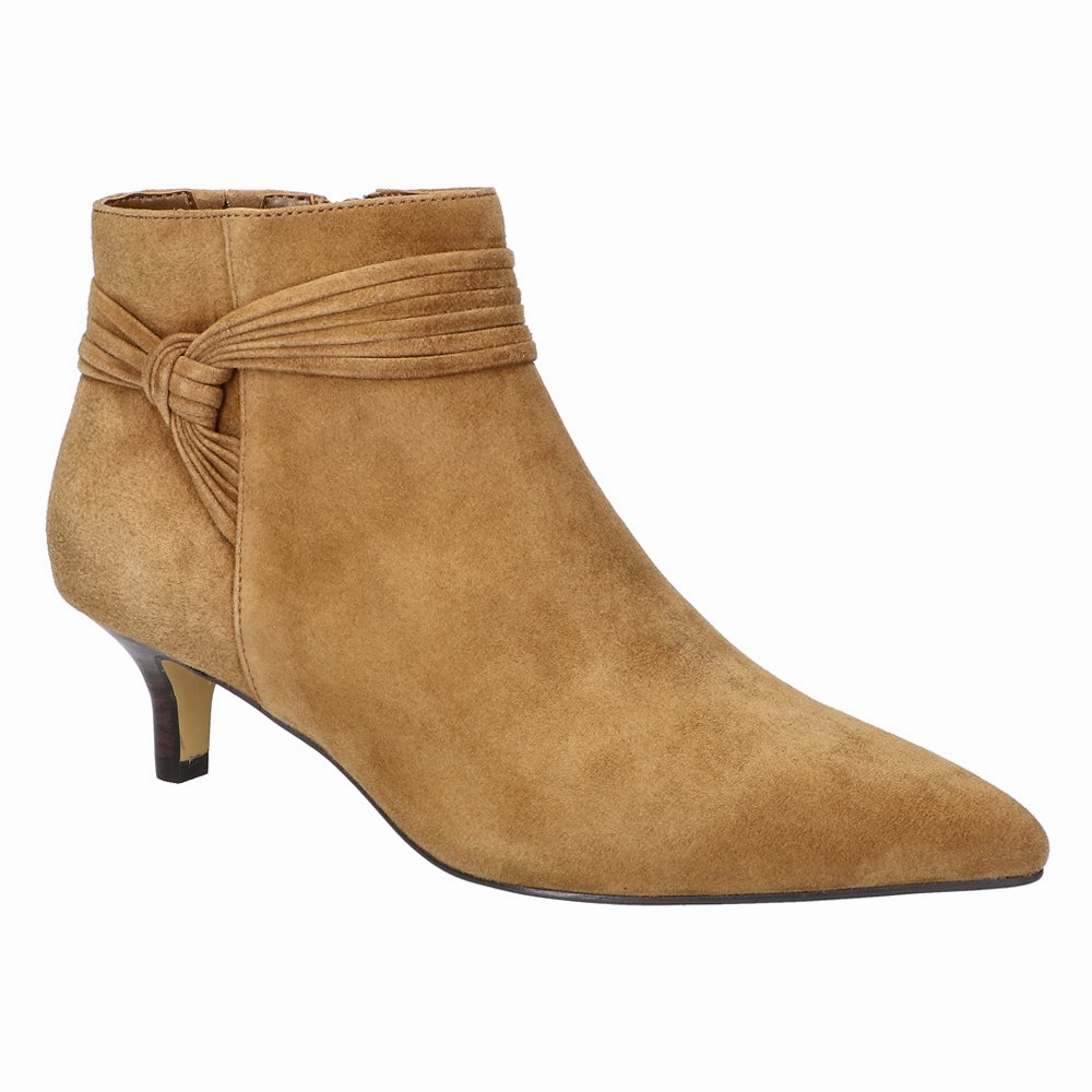 Ultimate Wear Jani Pointed Toe Zippered Booties