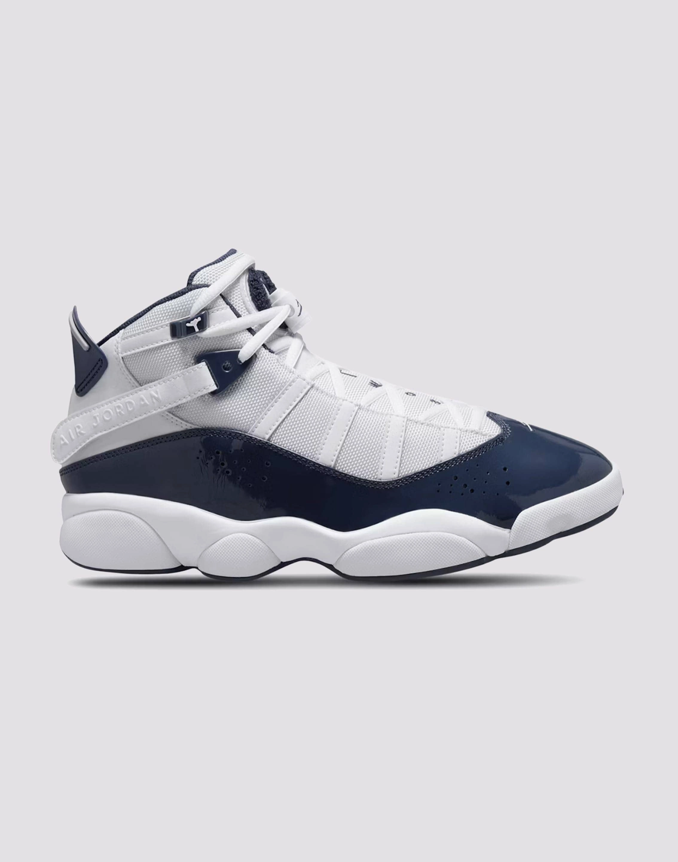 Jordan 6 Rings 'Midnight Navy' Durable Synthetic Layered cushioning