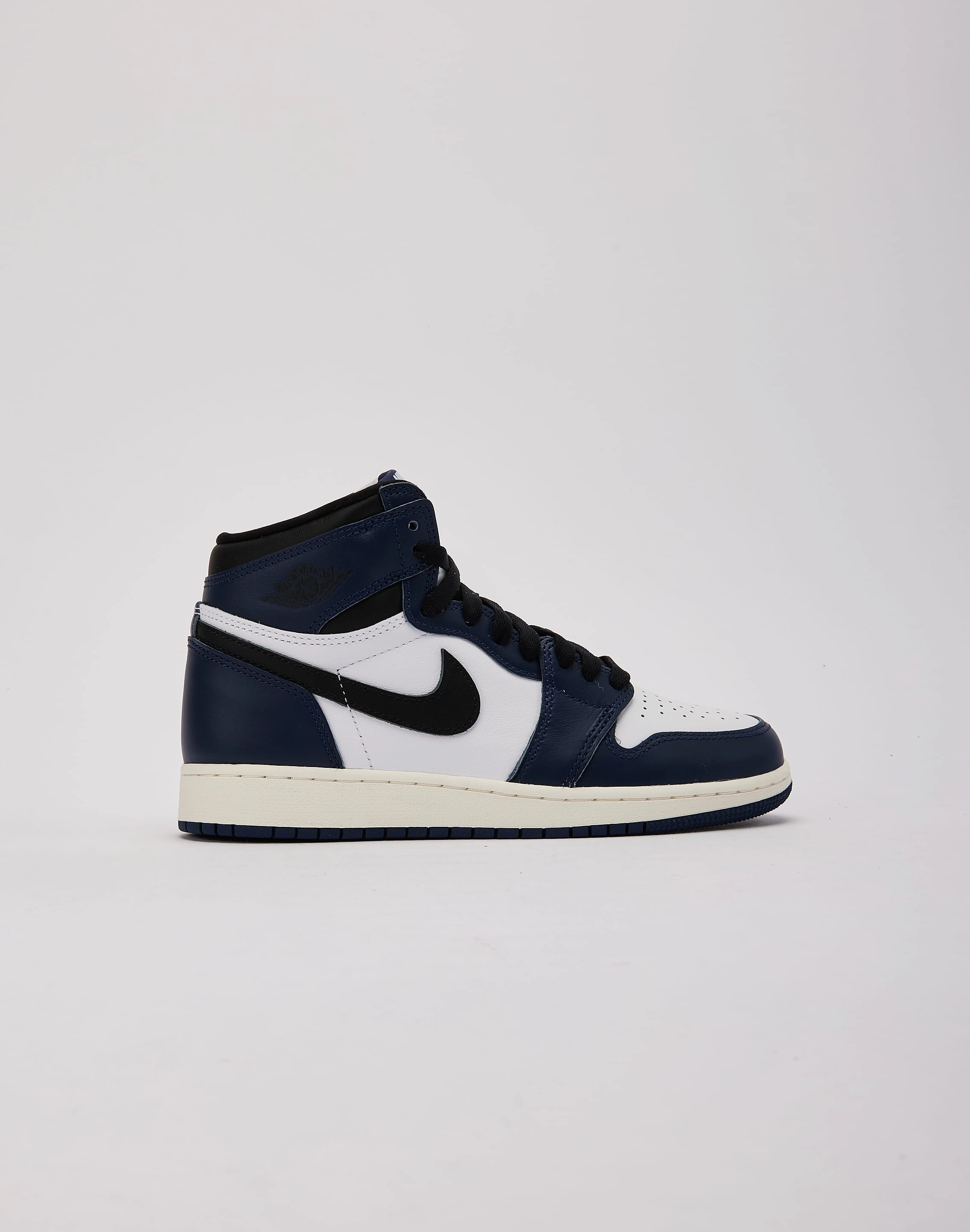 Durable Synthetic Anti Fatigue Midsole Jordan Air Jordan 1 Retro High OG 'Midnight Navy' Grade-School