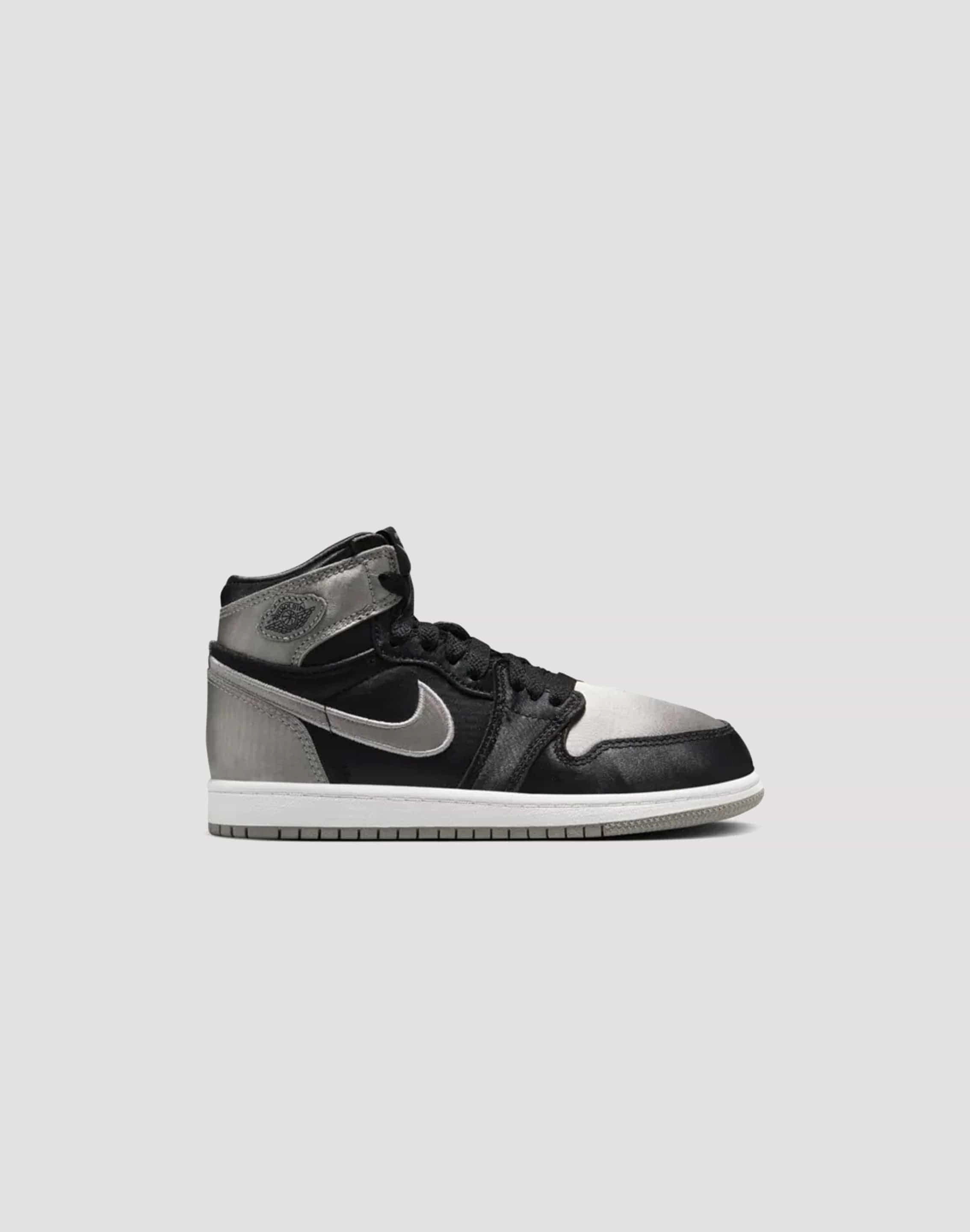 Jordan Air Jordan 1 Retro High OG 'Satin Shadow' Pre-School Slip On Mechanism Bacteria Inhibiting Sockliner