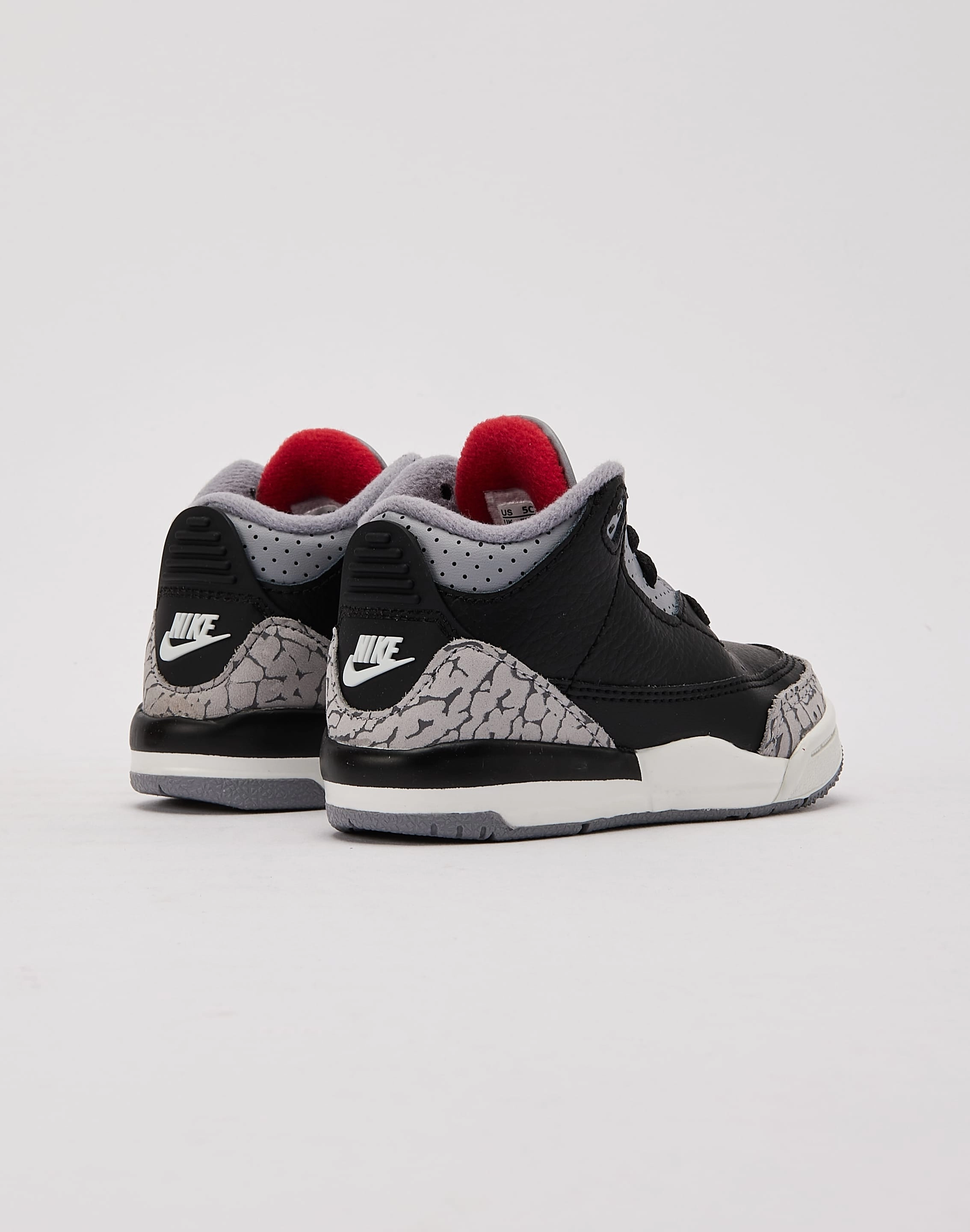 Jordan Air Jordan 3 Retro 'Black Cement' Toddler casual - wear