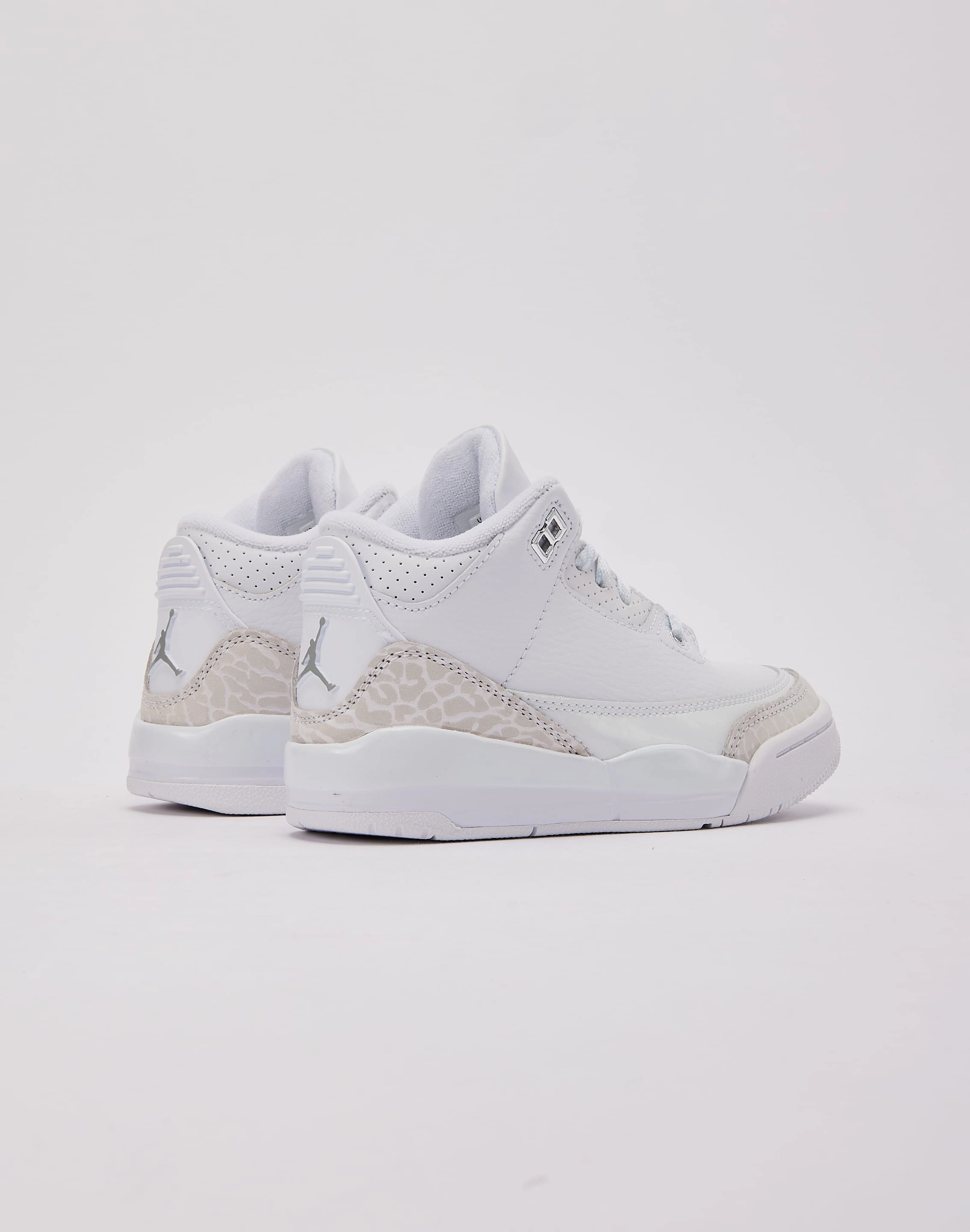 Durable Tread Pattern Ergonomic Arch Support Jordan Air Jordan 3 Retro 'Pure Money' Pre-School