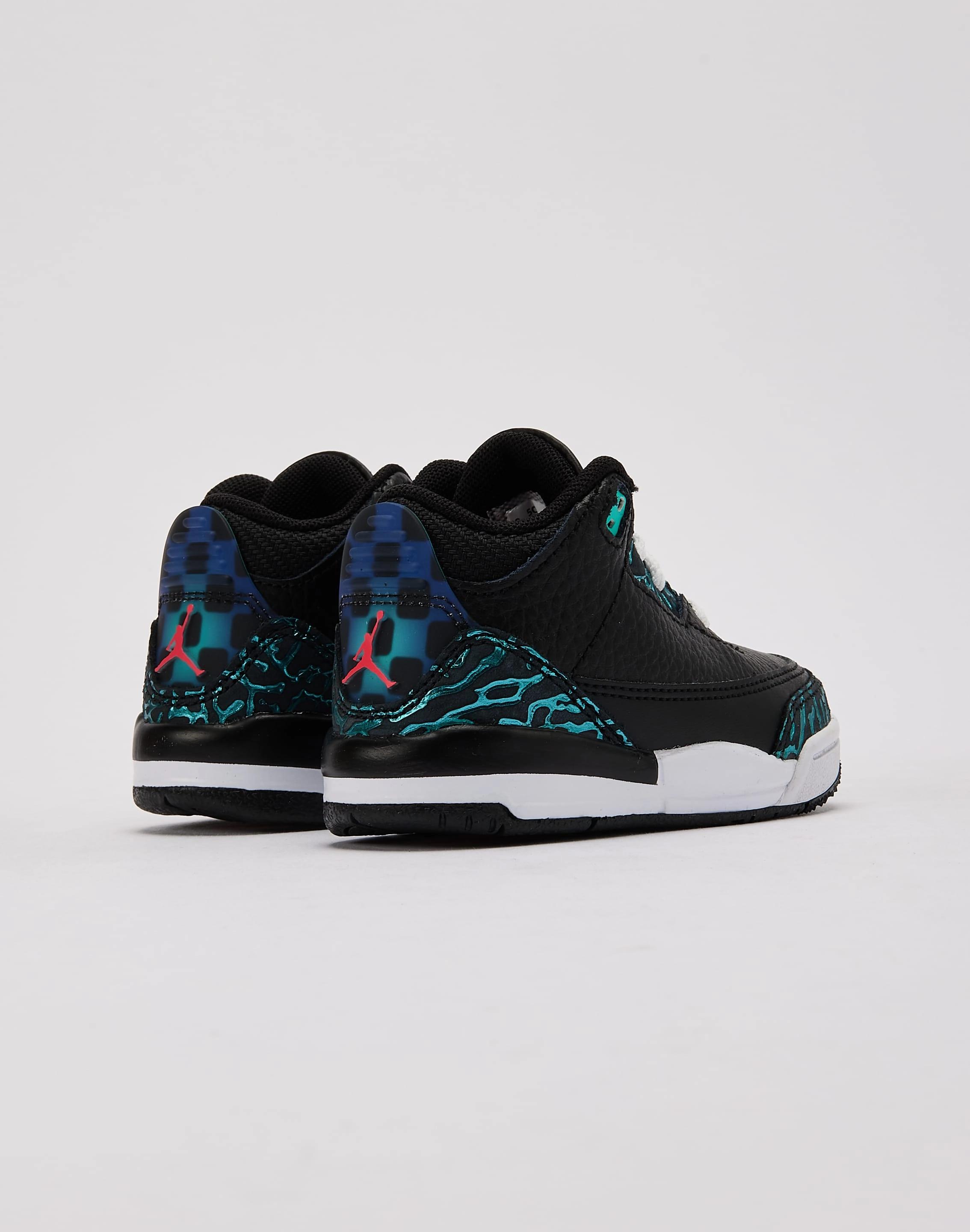 Jordan Air Jordan 3 Retro SE 'Black and Hyper Jade' Toddler men dance shoes