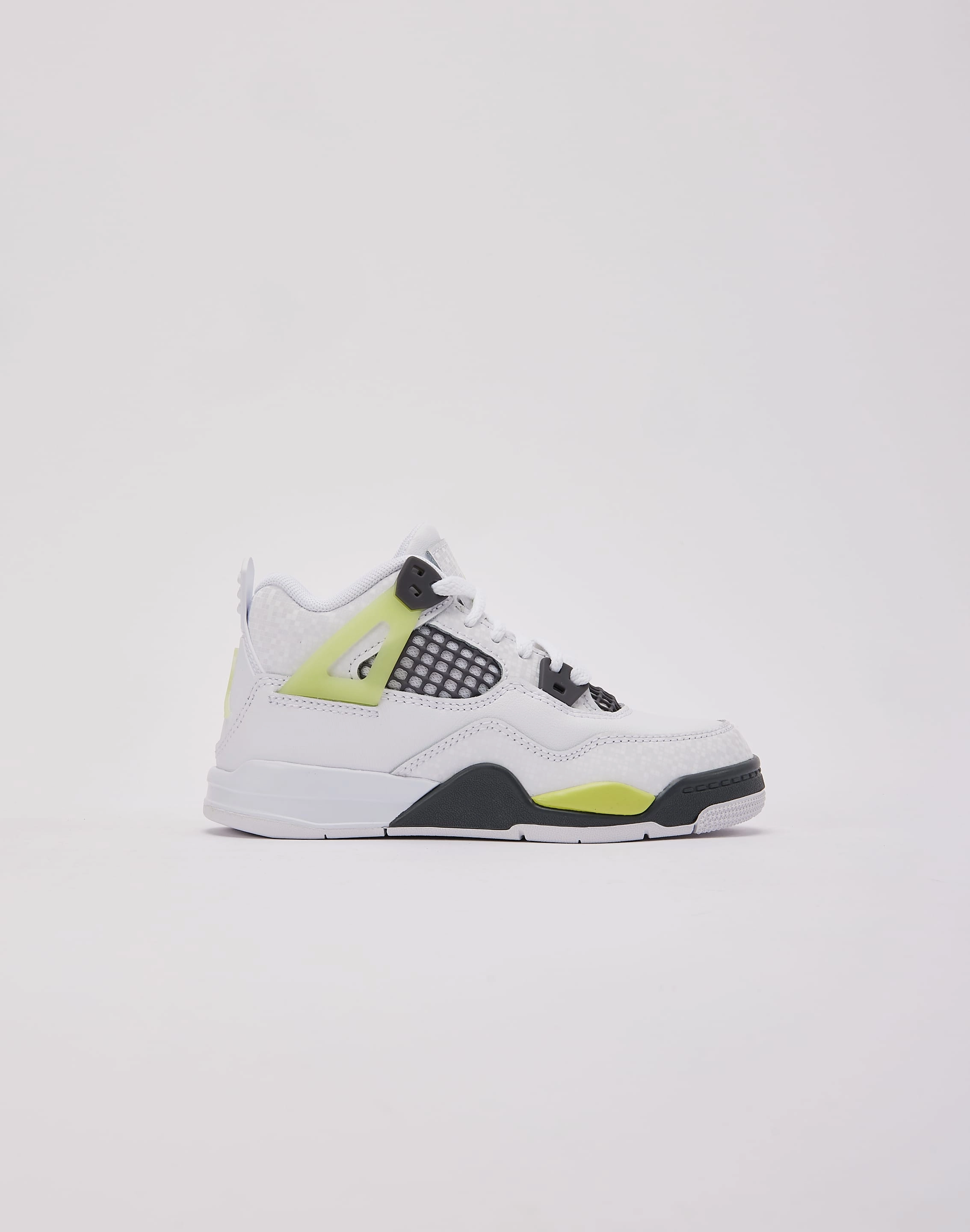 Jordan Air Jordan 4 Retro 'Light Lemon Twist' Pre-School All-day Comfort Shock Diffusion Layer