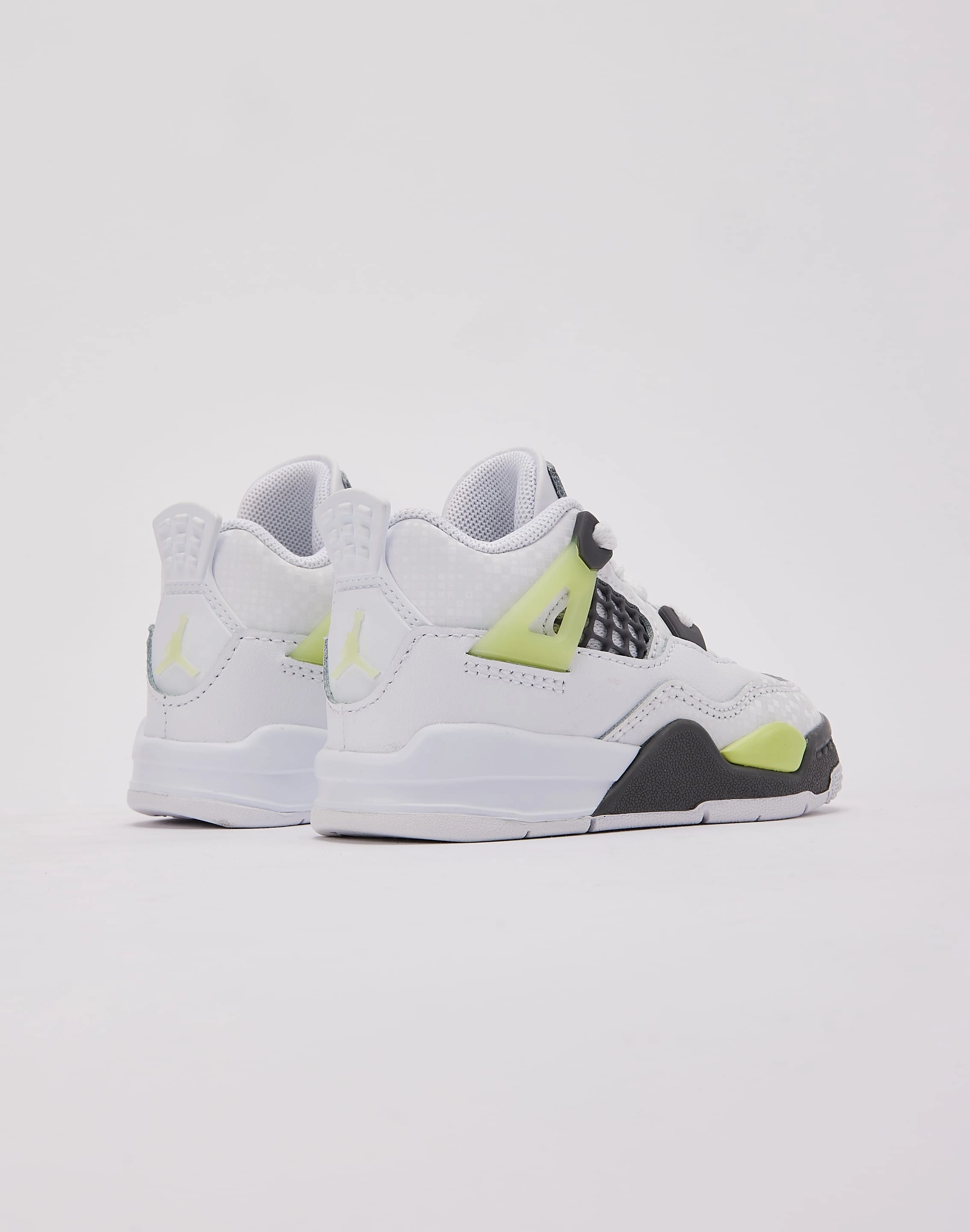 Jordan Air Jordan 4 Retro 'Light Lemon Twist' Toddler Multi directional traction