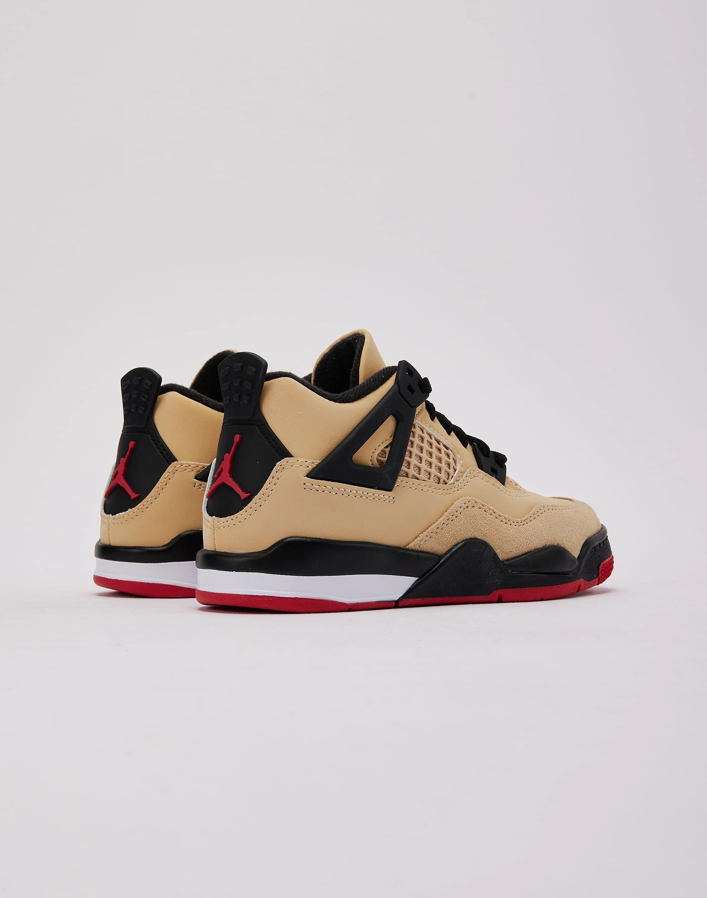 Jordan Air Jordan 4 Retro 'Pizza' Pre-School Heat Sealed Seams Elasticated Collar