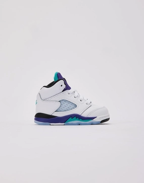 Jordan Air Jordan 5 Retro OG 'Grape' Toddler Supportive Heel Counter Elastic Collar Fit
