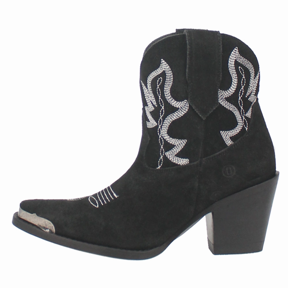 Joyride Embroidered Snip Toe Pull On Cowboy Booties Field Travel Smart Style