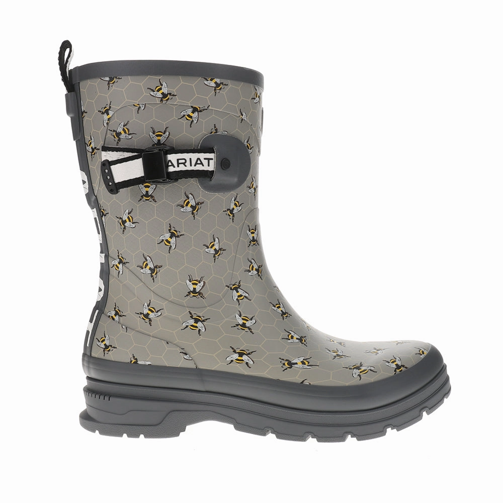 Kelmarsh Mid Graphic Rain Boots Inner Glow Rugged Walk