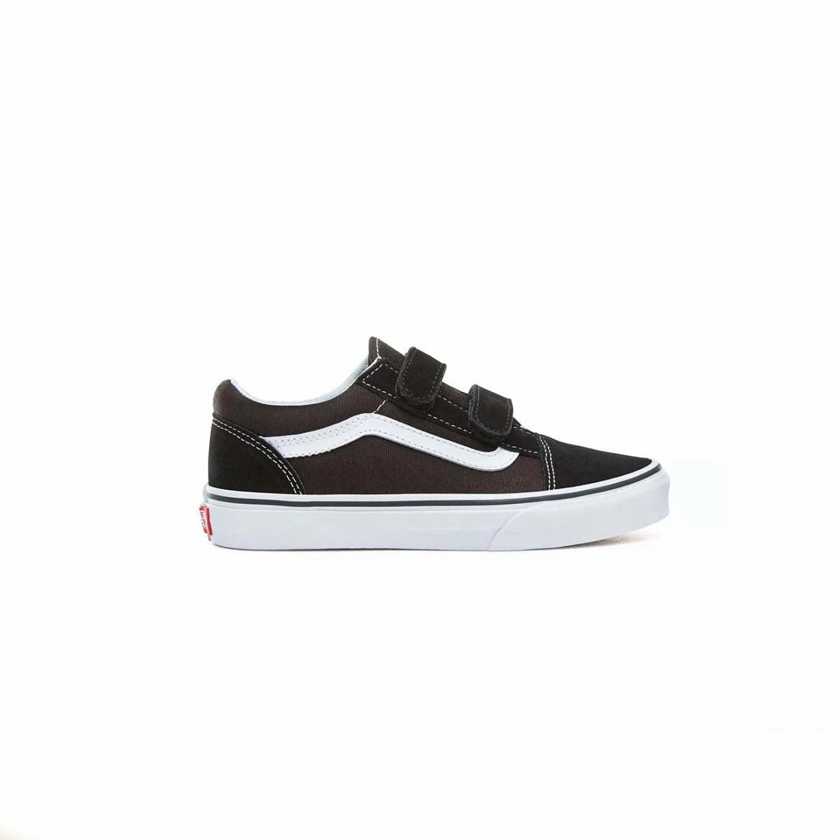 school students Slip-resistant look Kid's Old Skool V 'Black White'