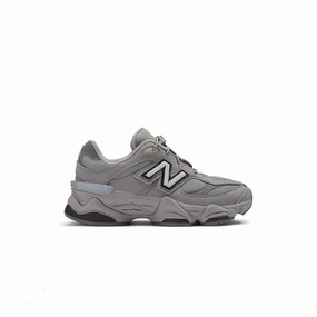 Kids 9060 'Shadow Grey Black' Sportswear