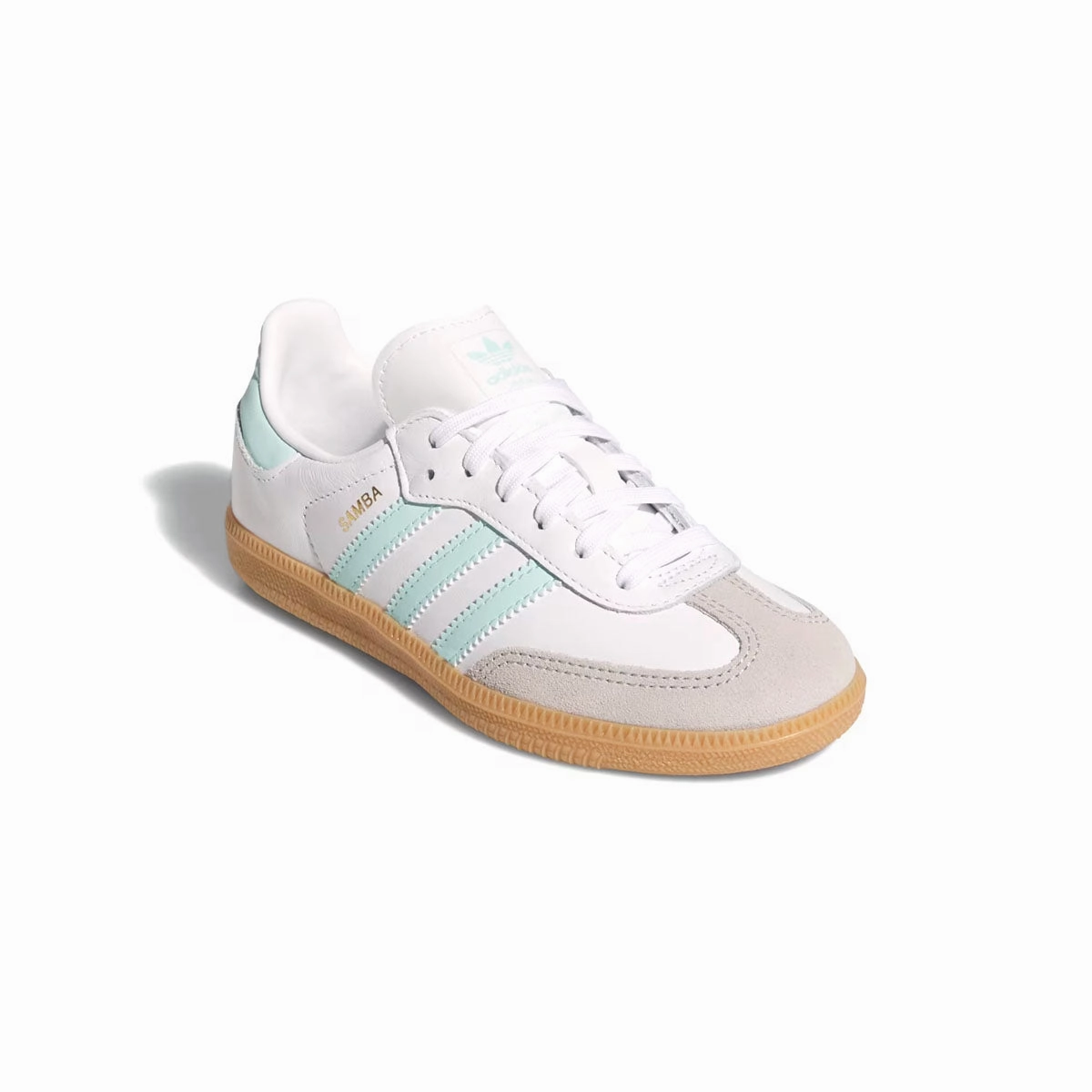 Quick piece Elevated durability Kids' Samba OG 'Cloud White Semi Flash Aqua'