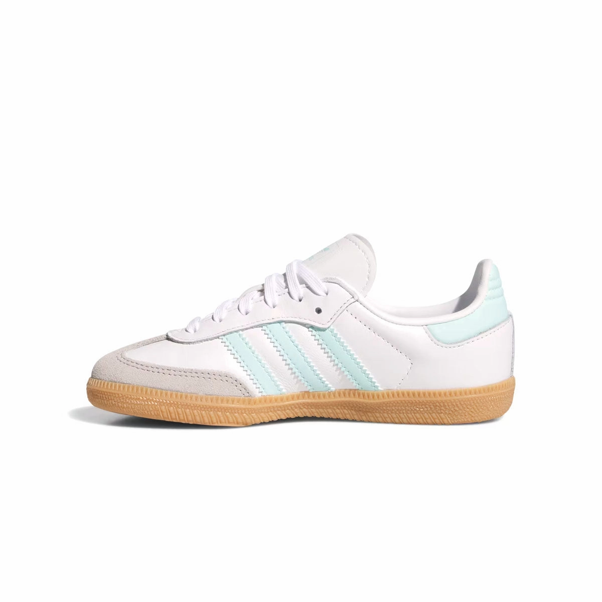 Kids' Samba OG 'Cloud White Semi Flash Aqua' Fresh materials