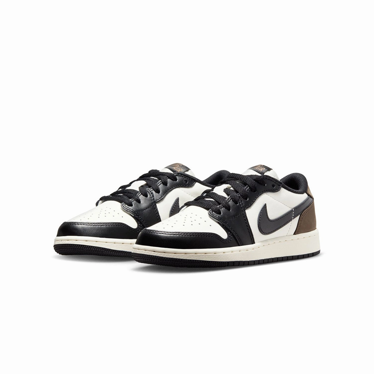 Kids Air Jordan 1 Low OG 'Mocha' Firm flexible user
