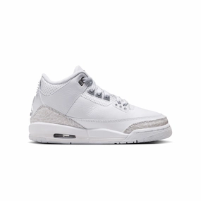 Kids Air Jordan 3 Retro 'Pure Money' sporty - style No-Slip Grip