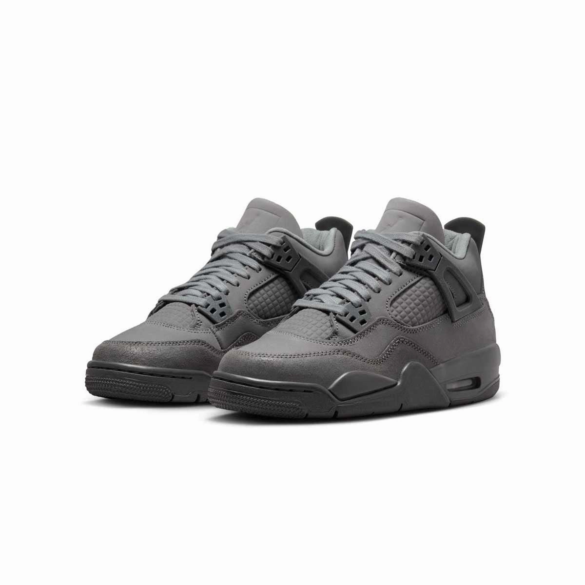 Breathable Perforated Details evening Kids Air Jordan 4 Retro SE 'Wet Cement'