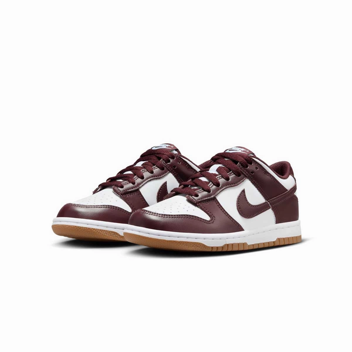 Kids Dunk Low 'Burgundy Crush' Adjustable Closure Mechanism Low Profile Design