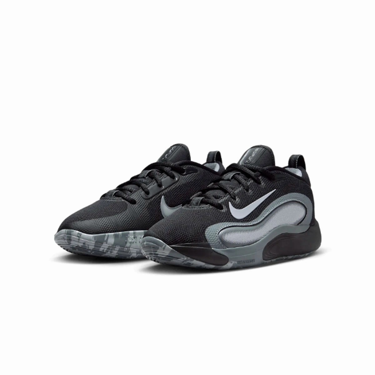 Kids IsoFly 'Black Cool Grey' Boosted sole Durable Rubber Tread
