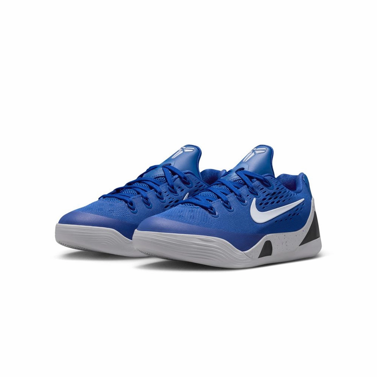Odor Resistant Material Durable Treads Kids Kobe IX Low Em 'Game Royal'