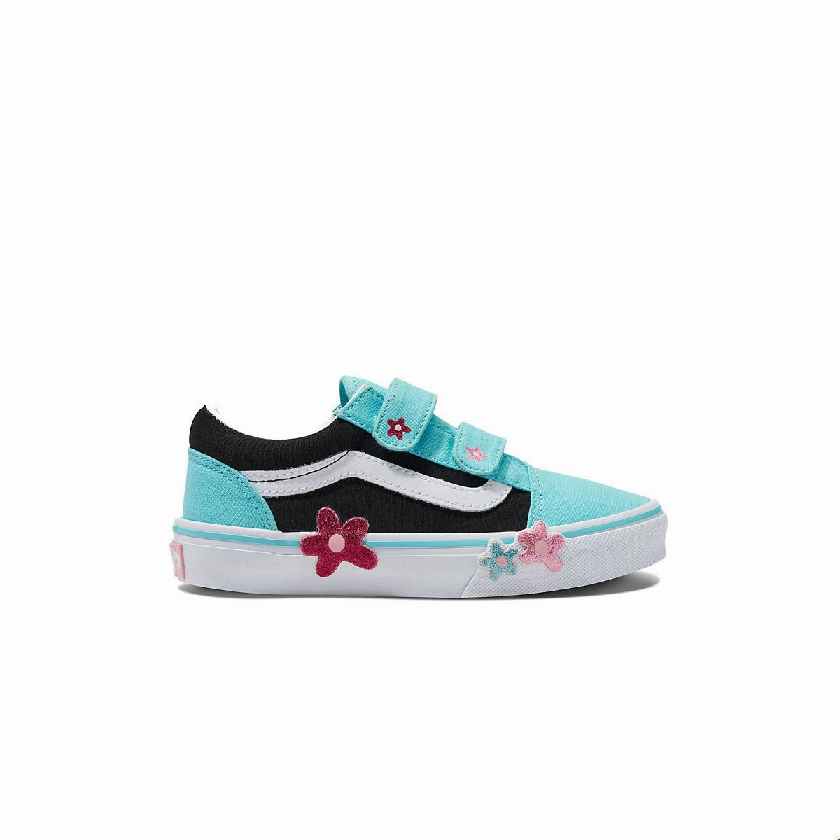 challenging Reinforced toe Kids Old Skool V 'Flower Power'