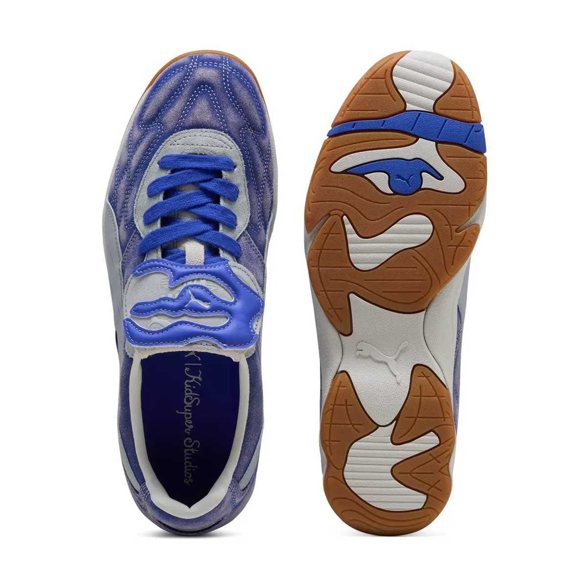 Impact Resistant Cushion suitable for outdoor adventures   Kidsuper King Indoor 'Dart Blue Gray Fog'