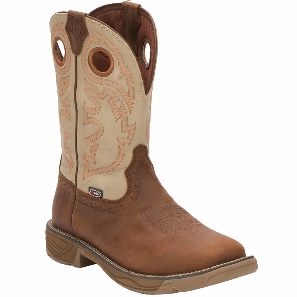 Rush 11 Inch Waterproof Nano Composite Toe Work Boots cricket smoothest