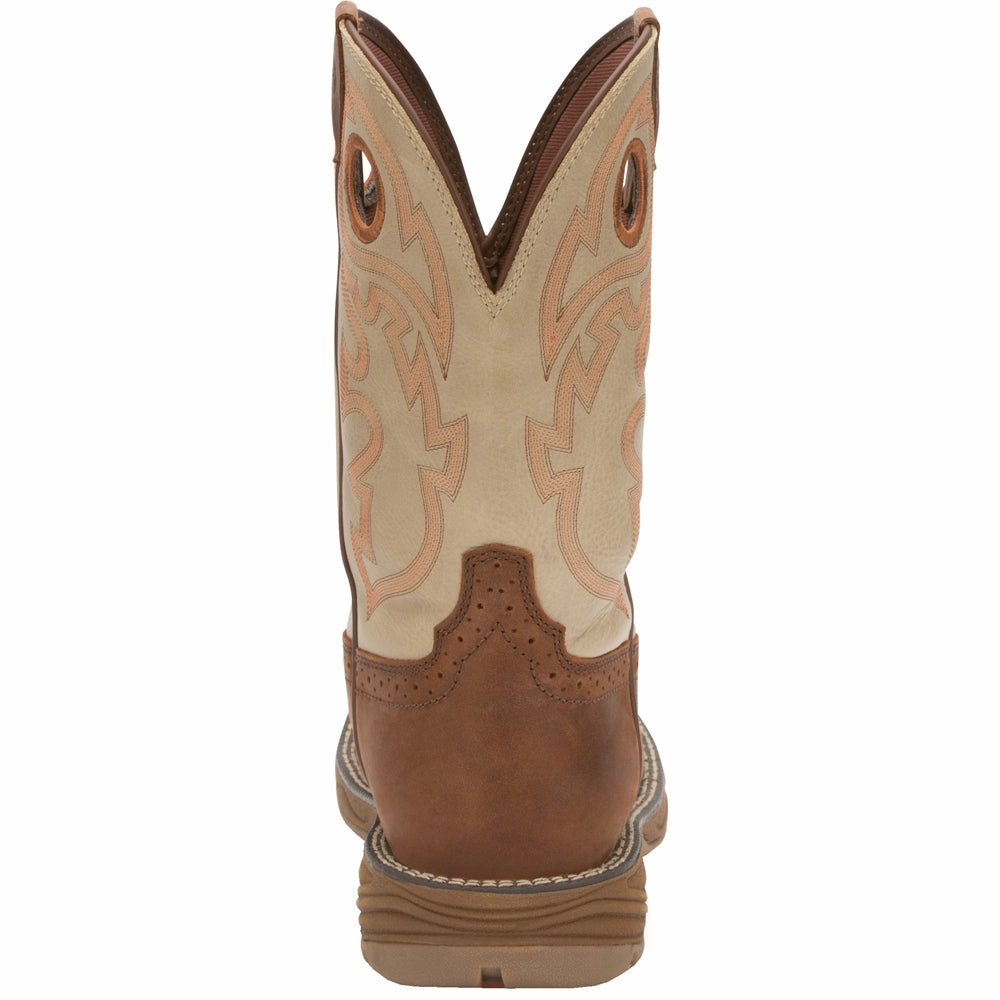 Rush 11 Inch Waterproof Nano Composite Toe Work Boots Multidirectional Flex Channels Ventilation Perforations