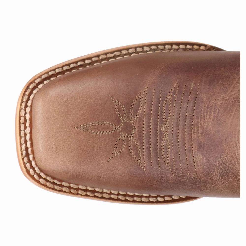 Lacey Embroidered Square Toe Cowboy Boots Anti Odor Trail Exploration