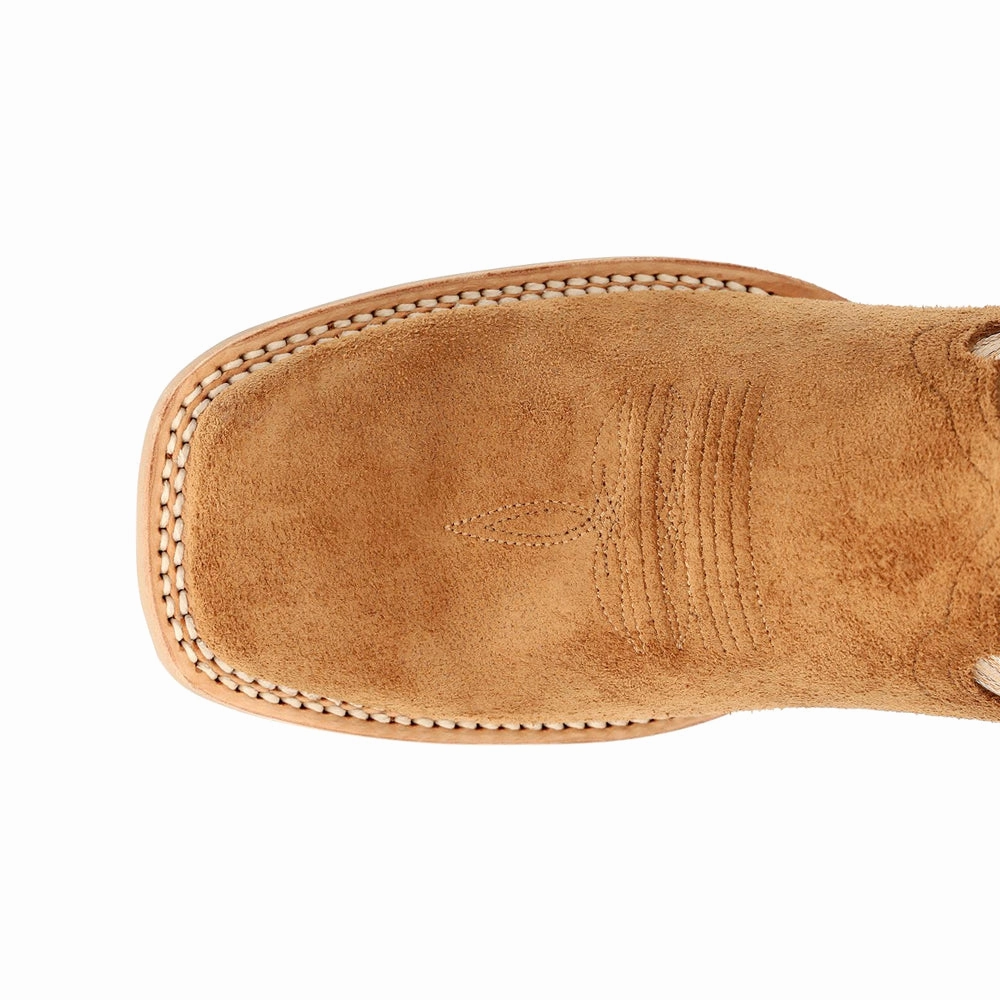 Thick Grip Lady Rebel Pro Embroidered Square Toe Cowboy Boots