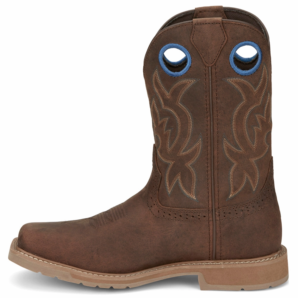 Arch Support Design All Around 11 Inch Waterproof Work Boots