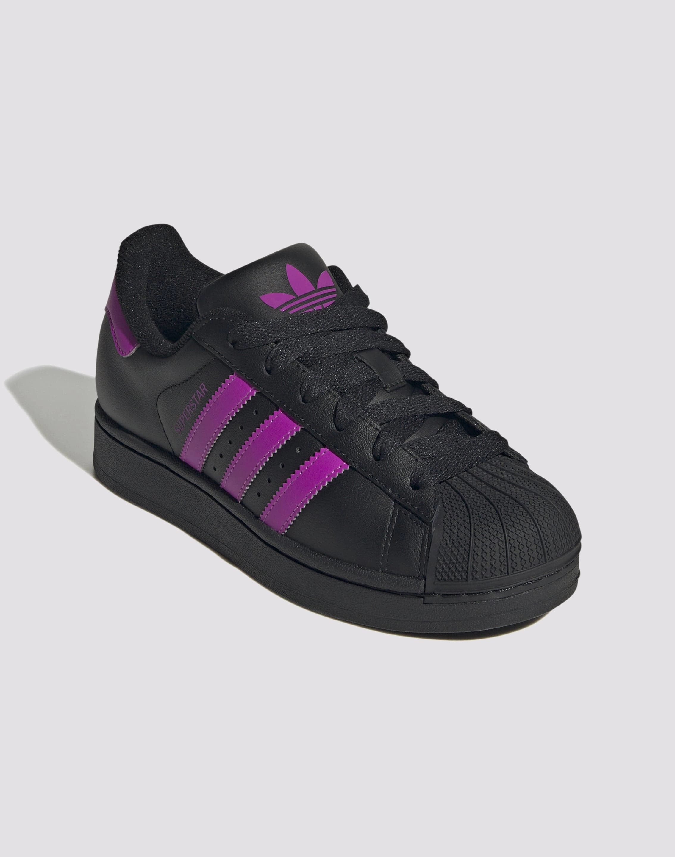 sincere most formal Adidas Originals Superstar II "Black/Flash Pink" Grade School Girls'