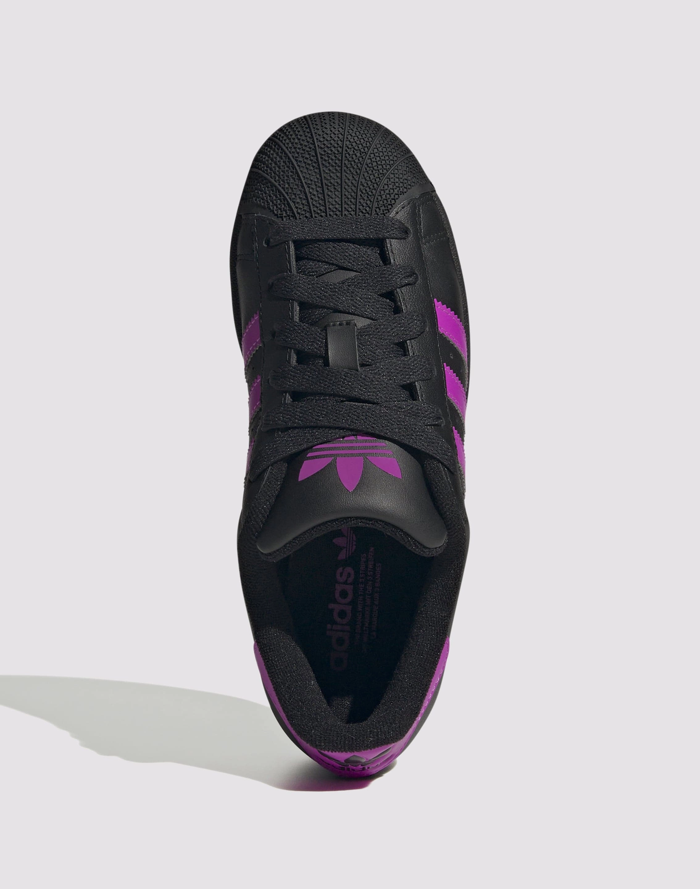 Stylish Adidas Originals Superstar II "Black/Flash Pink" Grade School Girls'