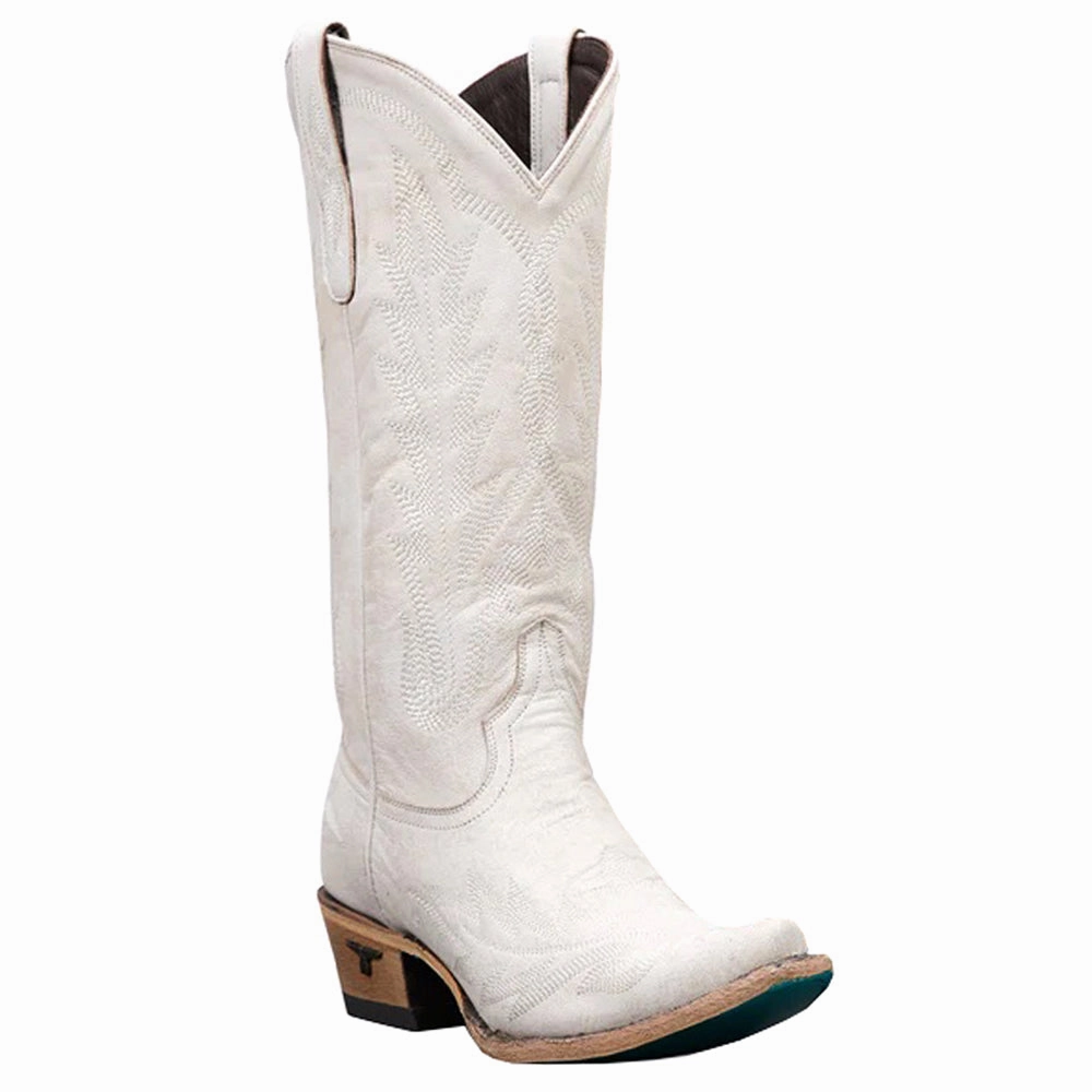 Lexington Embroidered Snip Toe Boot Punk Bold