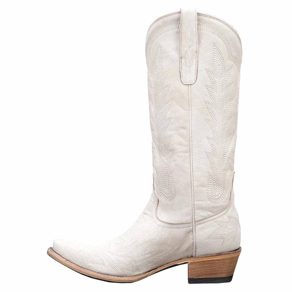 Lexington Embroidered Snip Toe Boot Steel Toe Durable Shell Backcountry Camper