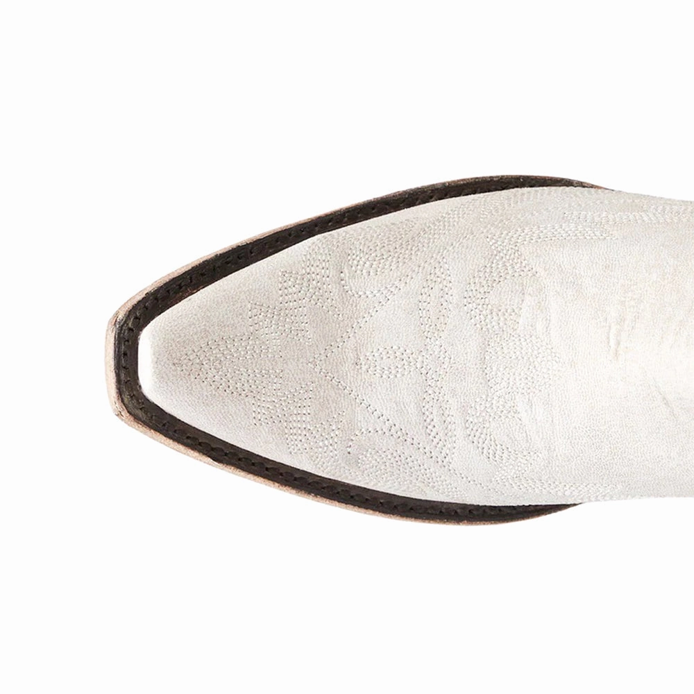 Lexington Embroidered Snip Toe Boot reinforced sole Protective Finish All Day Wear