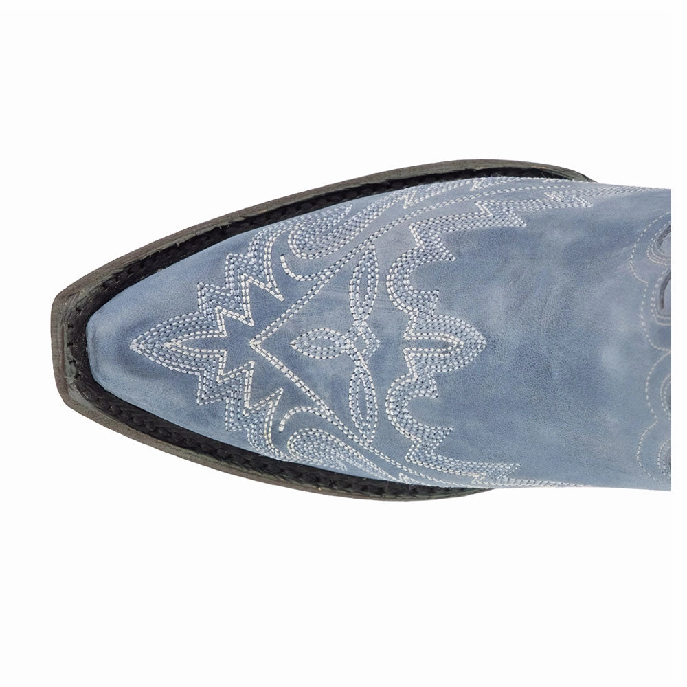 Lexington Embroidered Snip Toe Boot Cold Climate