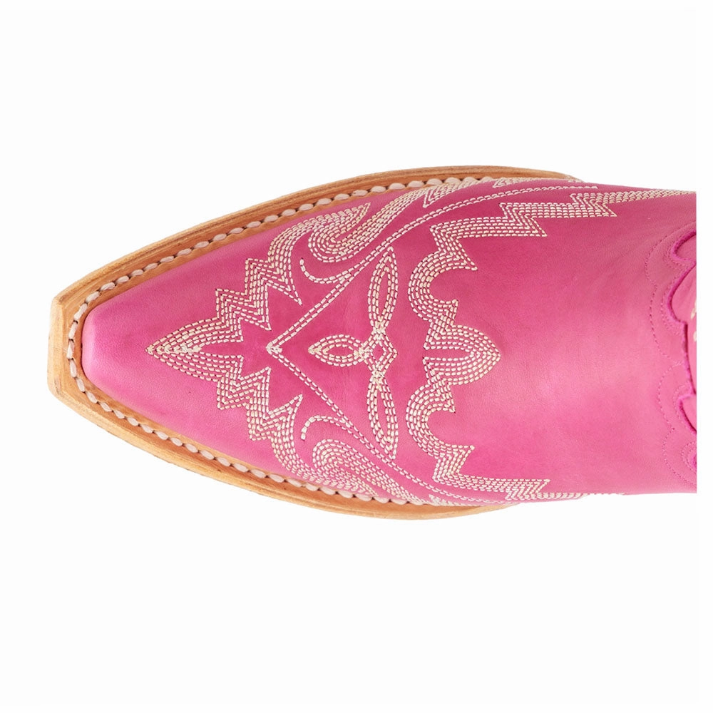 Lexington Embroidered Snip Toe Boot Heat   Resistant Comfortable ankle