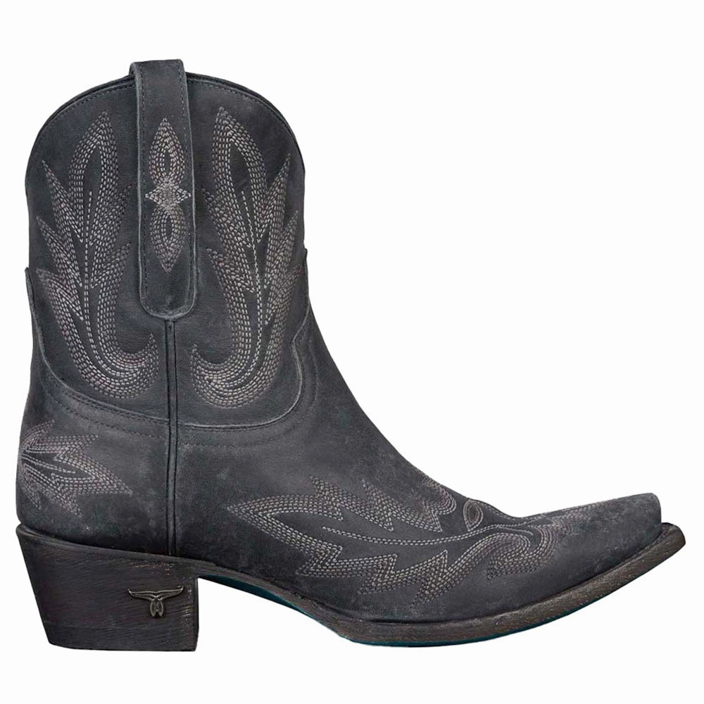 Transitional Look Lexington Embroidered Snip Toe Cowboy Bootie
