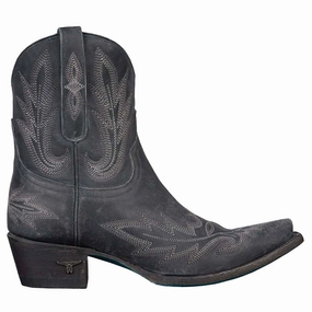 Transitional Look Lexington Embroidered Snip Toe Cowboy Bootie