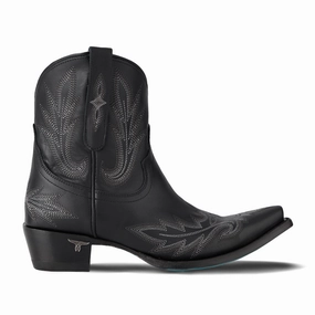 Lexington Embroidered Snip Toe Cowboy Bootie Feather Light Active Nomad Eco Material Comfort Seeker