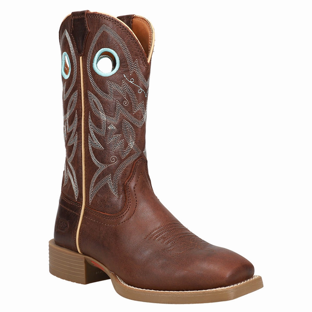 Liberty 11 Inch Square Toe Cowboy Boots day trip