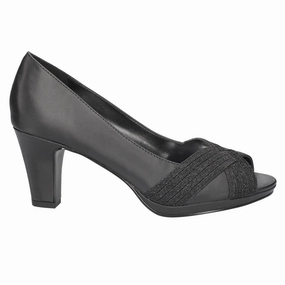 Lavish Peep Toe Pumps Neutral Setting Thermoplastic Heel Counter