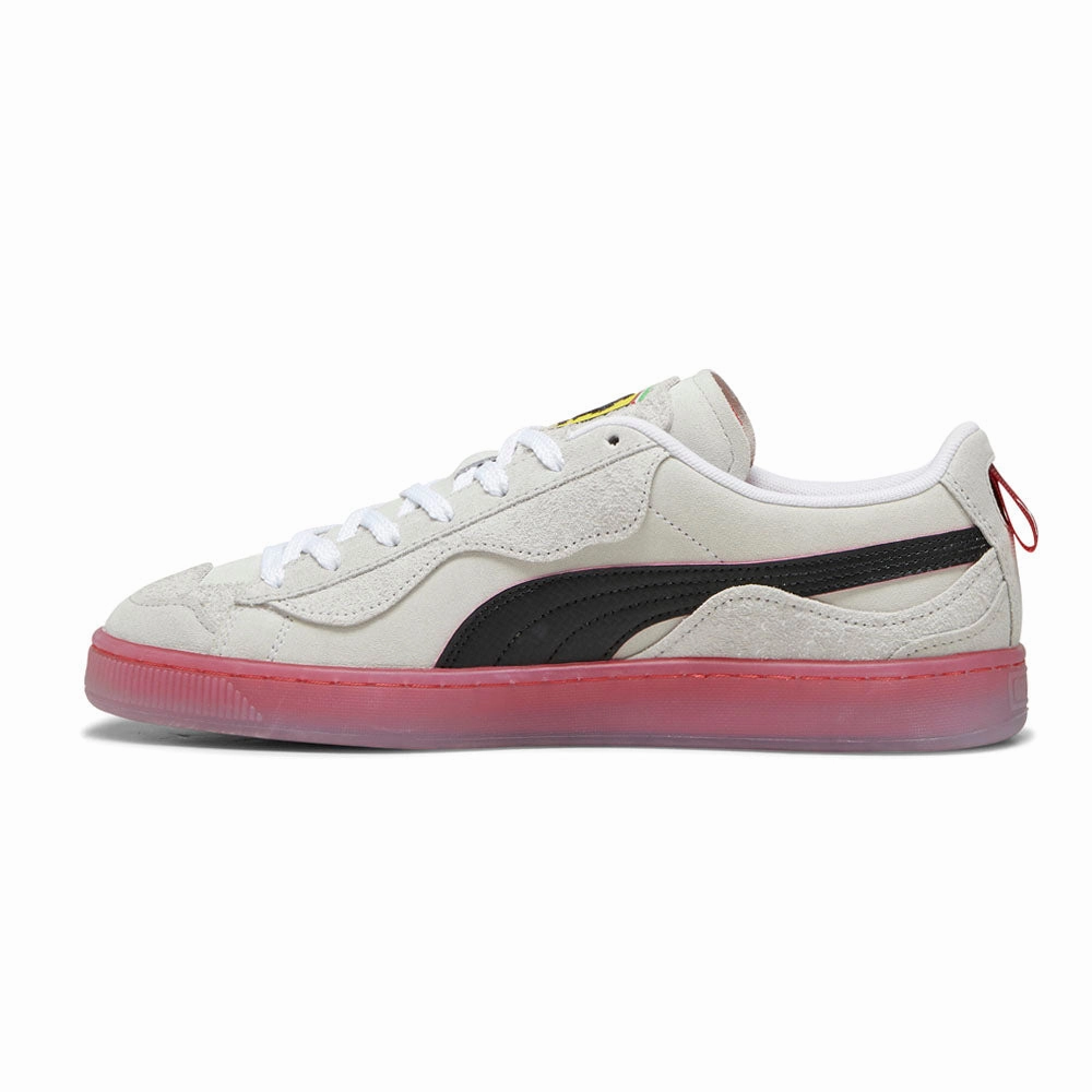 Protective Wear Lockdown fit Scuderia Ferrari Suede Trippy Lace Up Sneakers