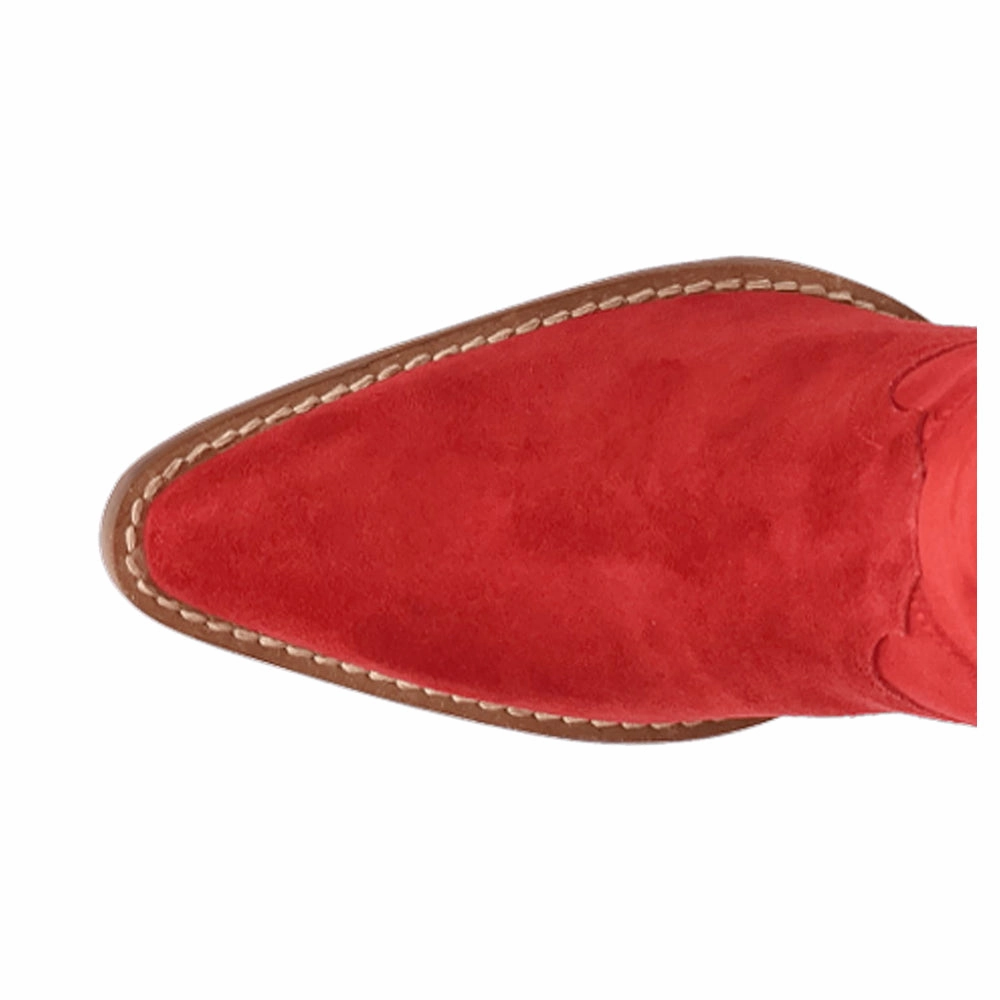 Dust proof Reinforced Form Backcountry Camper Primadonna Embroidered Snip Toe Zippered Cowboy Boots