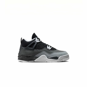 Kids Air Jordan 4 Retro 'Fear' Water Resistant Membrane Characteristic