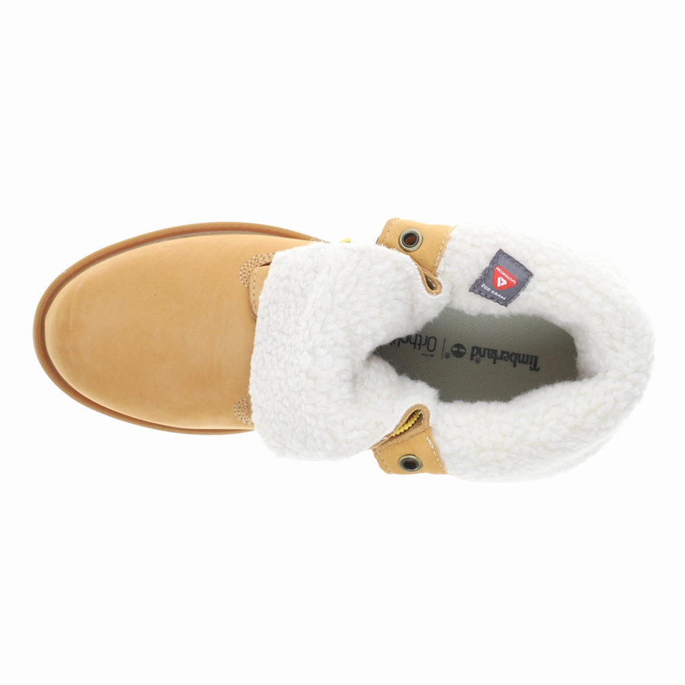 Flexible Construction Ultimate Durability Linden Woods Mid Waterproof Fold Down Round Toe Lace Up Boots