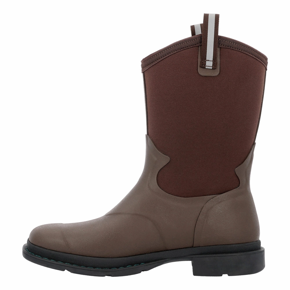 classic user Chore Western Mid 12 Inch Waterproof Soft Toe Work Boots