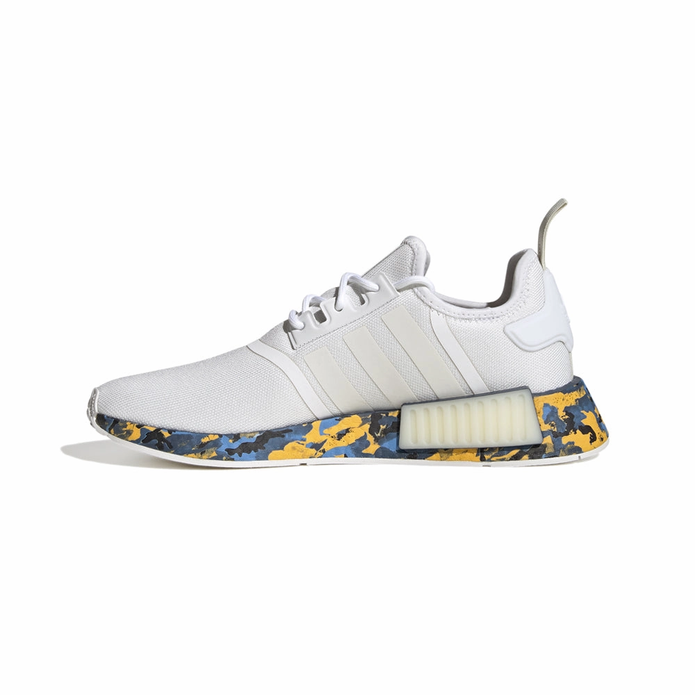 machine - washable zip NMD R1 Lace Up Sneakers