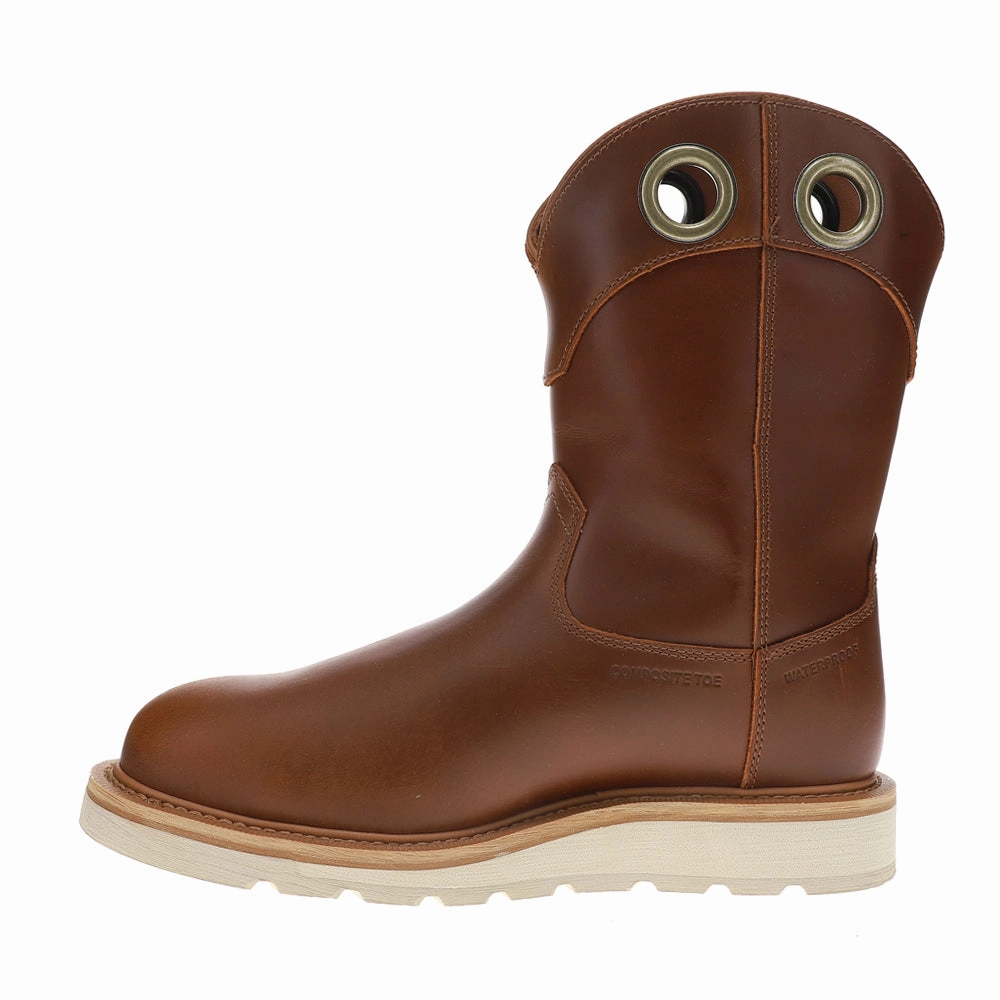 LongHaul Embroidered Waterproof Roper Composite Toe Work Boots students - specific features safest