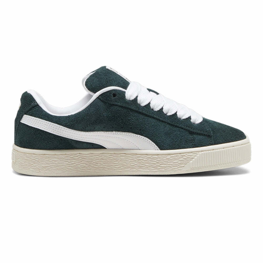 Wide Suede XL Hairy Lace Up Sneakers